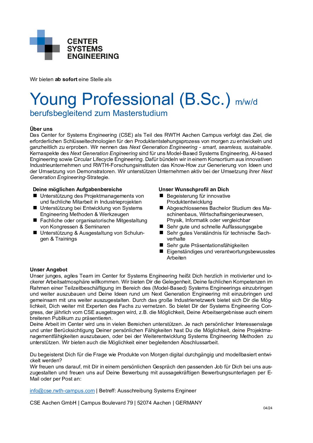 240425_CSE_Stellenausschreibung_MA_YoungProfessional-5-pdf Karriere  